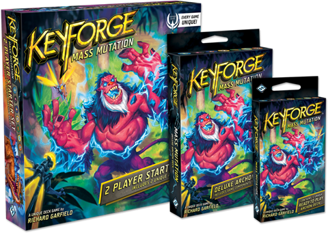 monsters rampant on a card game box