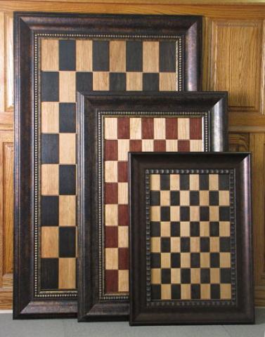 Straight Up Chess Board - Walnut Maple