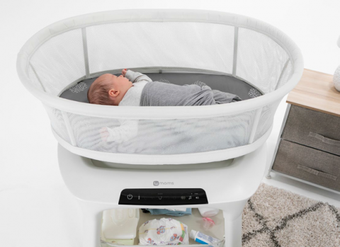 4moms® mamaRoo sleep™ Bassinet, Sheet & Storage Basket