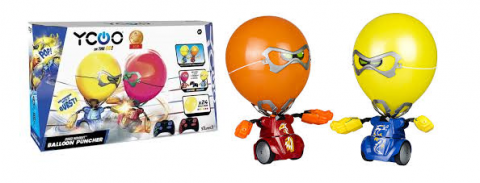Silverlit Robo Kombat Balloon Puncher, robot, Different game modes  Compete with one or more robots. The robot will automatically attack or  defend. When one of the robots explodes the opponent's