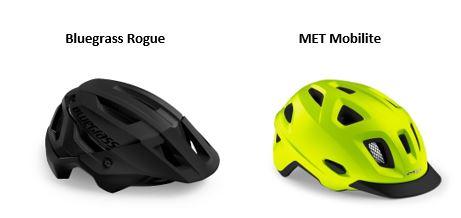 Met Helmets - Bluegrass Rogue Helmet & MET Mobilite Urban Helmet