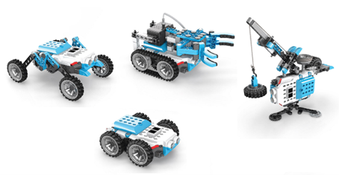 GinoBot - Inventor Robotized Construction Set