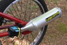 Turbospoke Bicycle Exhaust System