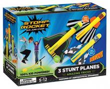 Stomp Rocket 3 Stunt Planes