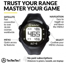 The ULT-G Golf GPS Watch by TecTecTec