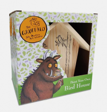 Gruffalo Paint Your Own Bird House in the box