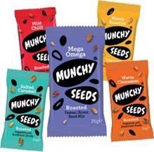 5 seed snacks packs in various flavours 