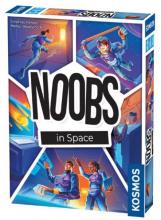 Noobs in Space box with various blue, purple and orange toned space puzzle scenes